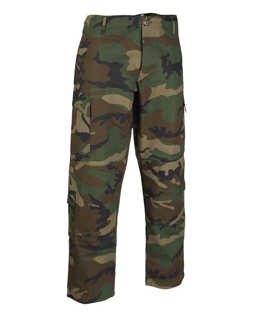 Mil-Tec Pantaloni tipo US ACU rip-stop Woodland