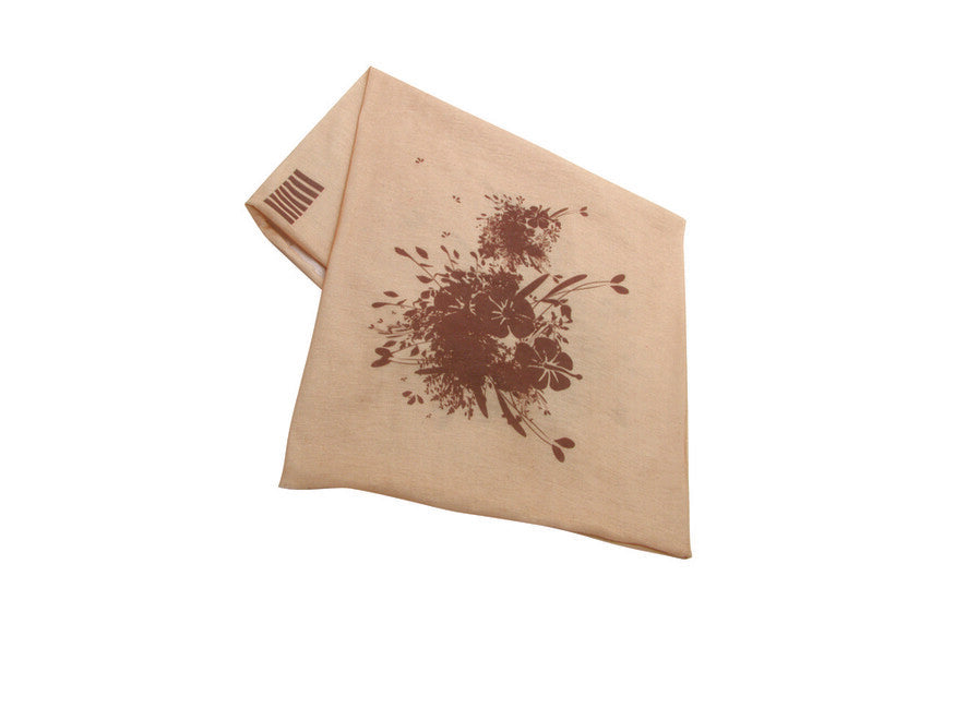 Baladeo PLR145 sciarpa, beige stampata