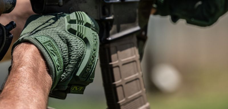 Mechanix M-Pact guanti antiurto, oliva