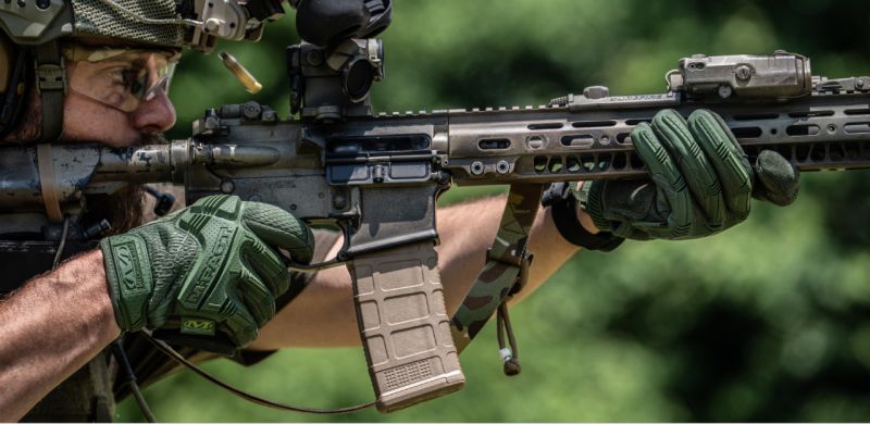 Mechanix M-Pact guanti antiurto, oliva