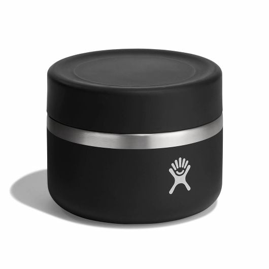 Hydro Flask Food Thermos 12 OZ Barattolo isolato per alimenti 355 ml, nero