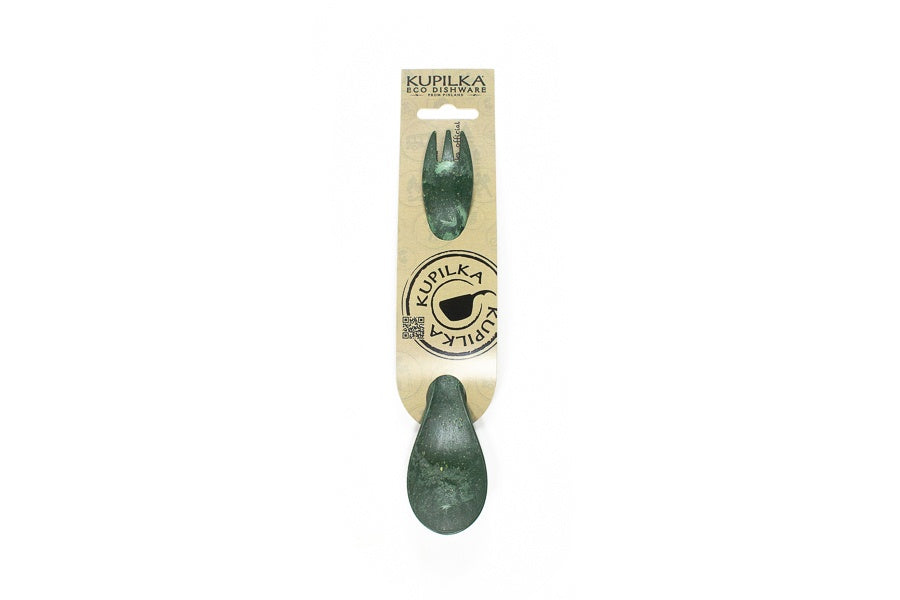 Kupilka Spork 225 cucchiaio e forchetta in uno, verde