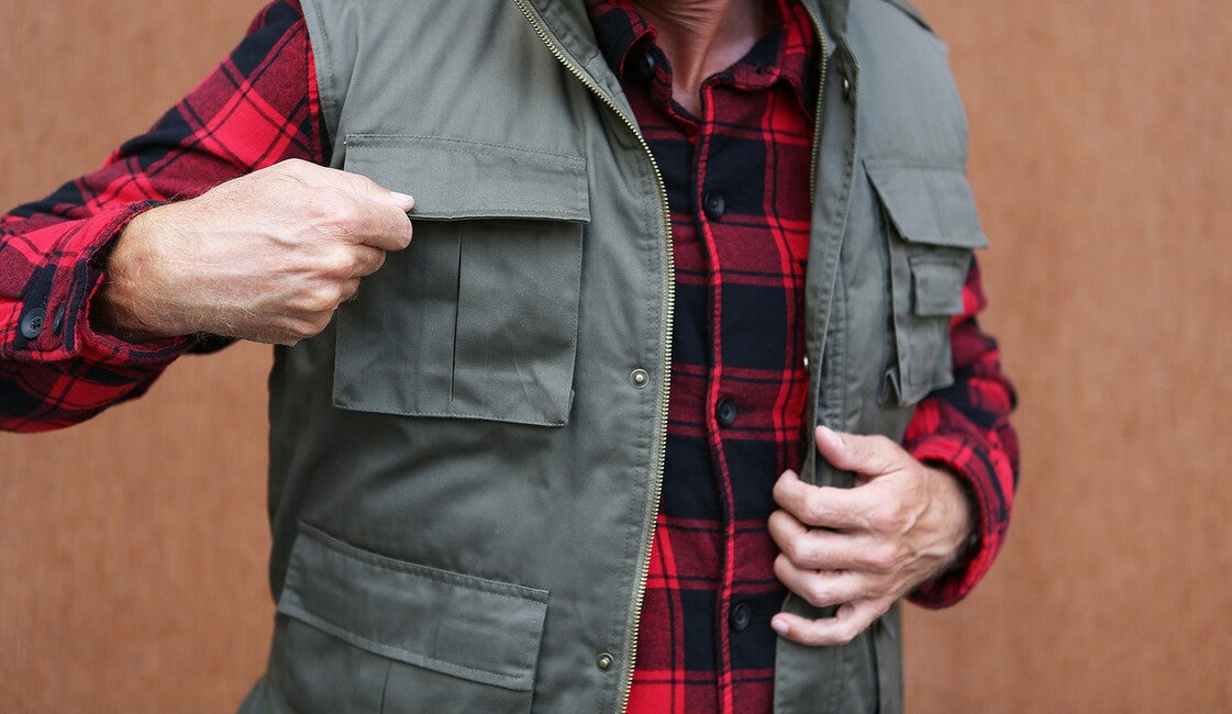 Brandit Ranger gilet isolato, darkcamo