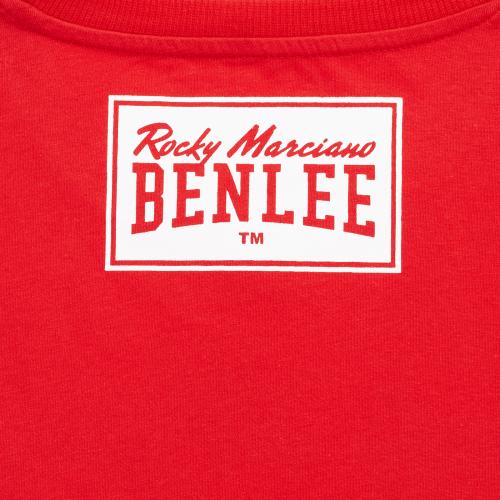 BENLEE Logo maglietta da uomo, rosso