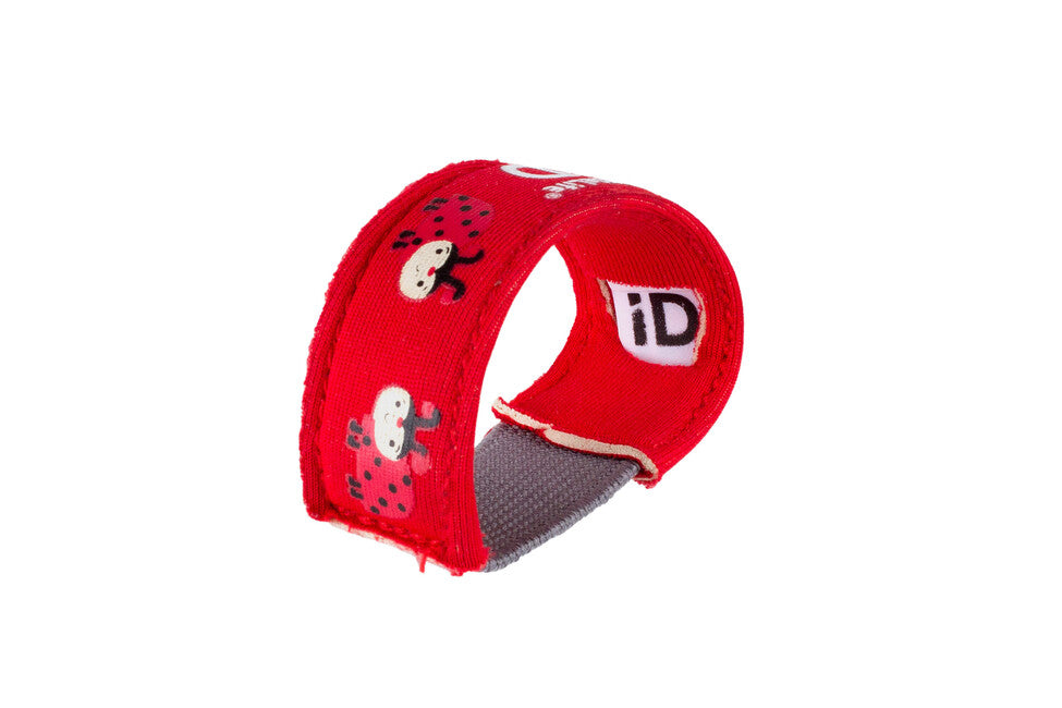LittleLife iD Strap bracciale di sicurezza per bambini 8 x 2,2 cm, coccinella