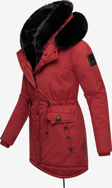 Navahoo Sweety Deluxe parka invernale da donna, rosso sangue