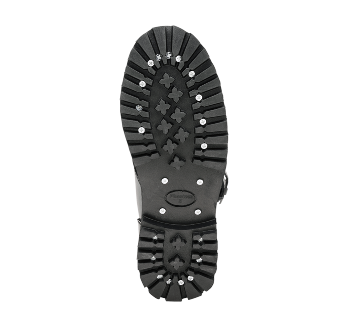Brandit Phantom stivali in pelle con fibbie, nero