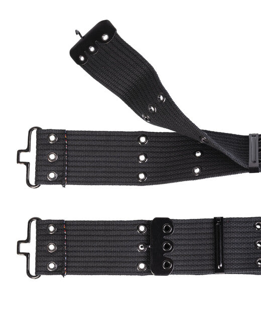 Mil-Tec LC1 cintura US tipo con fibbia in metallo, nera