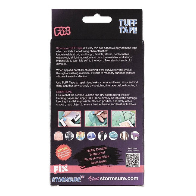 Stormsure TUFF Tape nastro di riparazione, 50 x 7,5 cm