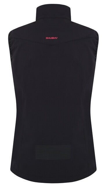 Husky Salien gilet softshell, nero