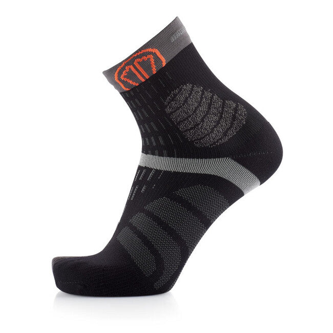 Sidas T-Free Trail calzini, nero/grigio
