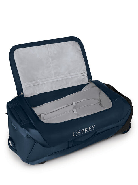 Osprey Rolling Transporter 120 borsa da viaggio su ruote, blu venturi