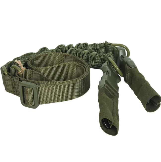 DRAGOWA Tactical Cinturino multifunzionale a due punti, nero