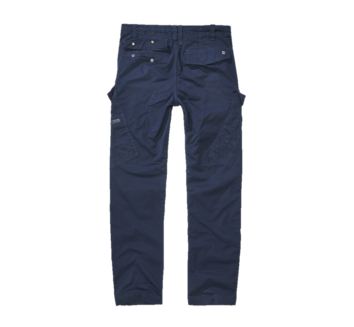 Brandit Adven pantaloni slim fit, blu navy
