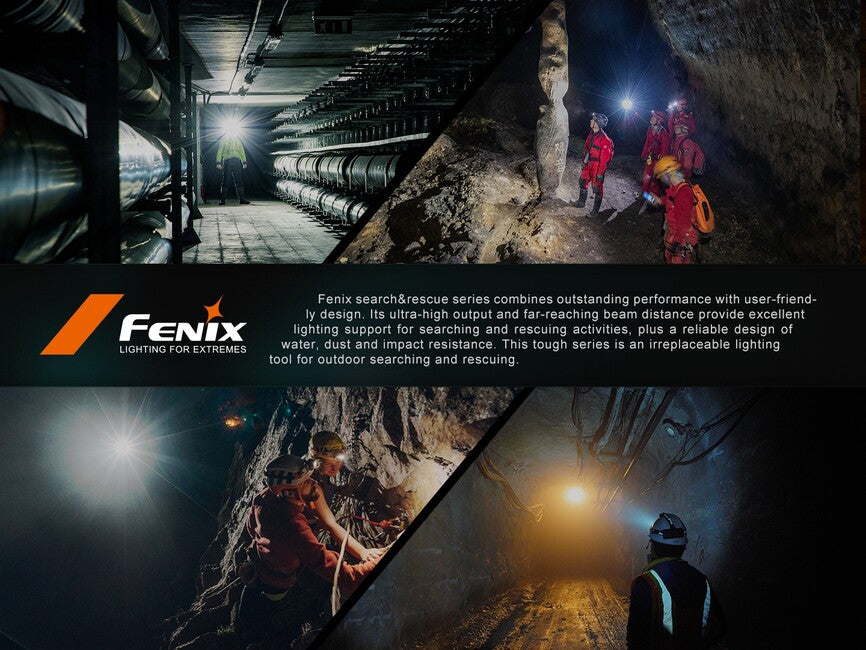Fenix HP35R SAR lampada frontale ricaricabile