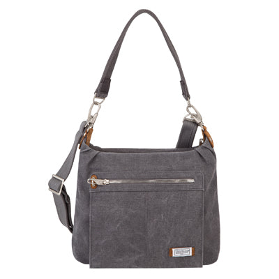 Travelon Heritage Hobo zaino antifurto, borsa gray