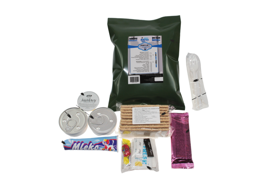 Arpol Razione militare giornaliera PC LAD2- lasagne+bigos con salsiccia
