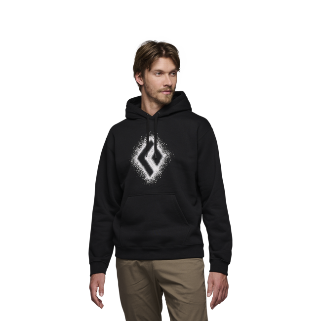 Black Diamond Chalked Up 2.0 felpa con cappuccio, nera