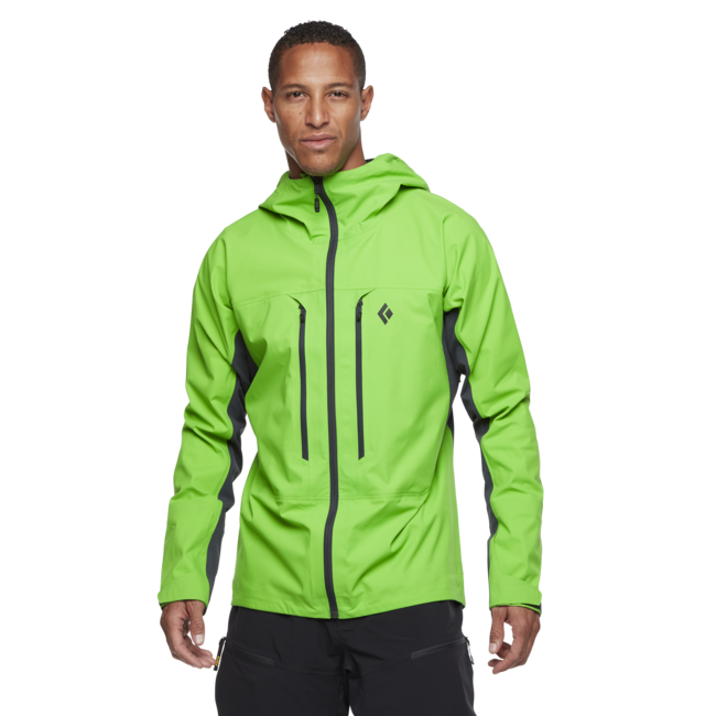 Black Diamond Dawn Patrol Hybrid Shell giacca di transizione, verde brillante