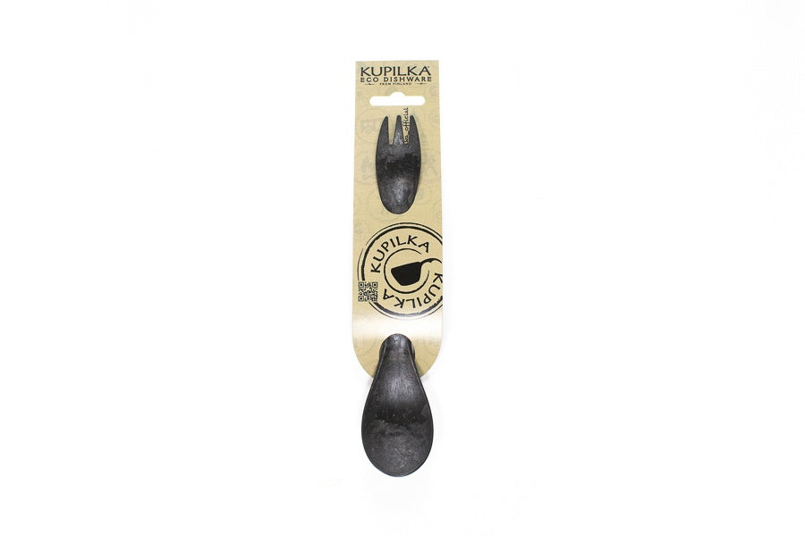 Kupilka Spork 205 cucchiaio e forchetta in uno, nero