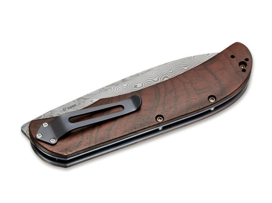 Böker Plus Exskelibur coltello tascabile 9 cm in legno