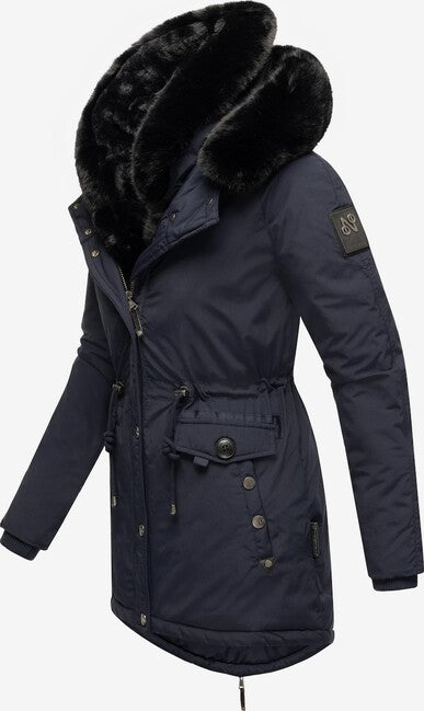 Navahoo Sweety Deluxe parka invernale da donna, blu