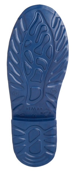 Demar Luna stivali da lavoro in gomma da donna con soletta calda, blu navy
