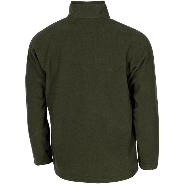 MFH Troyer maglietta in pile a maniche lunghe, verde OD