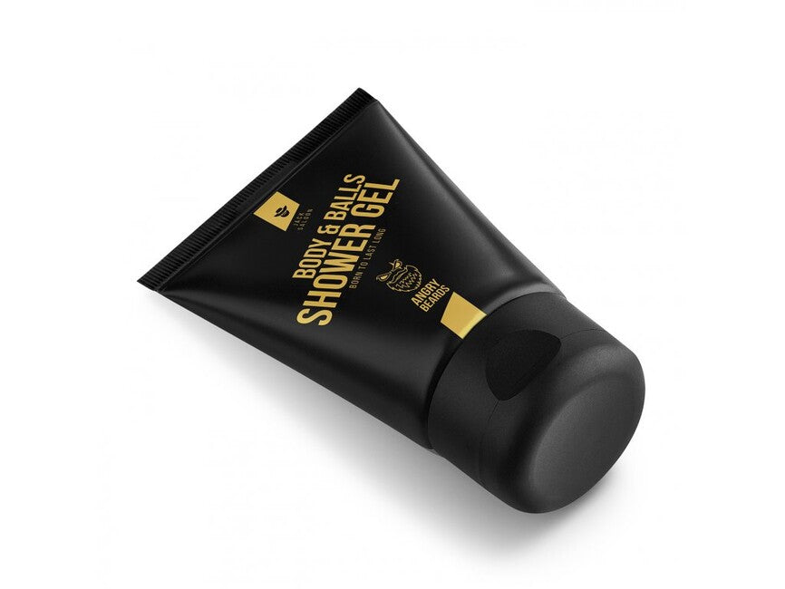 Angry Beards Jack Saloon gel doccia per corpo e palle 50 ml
