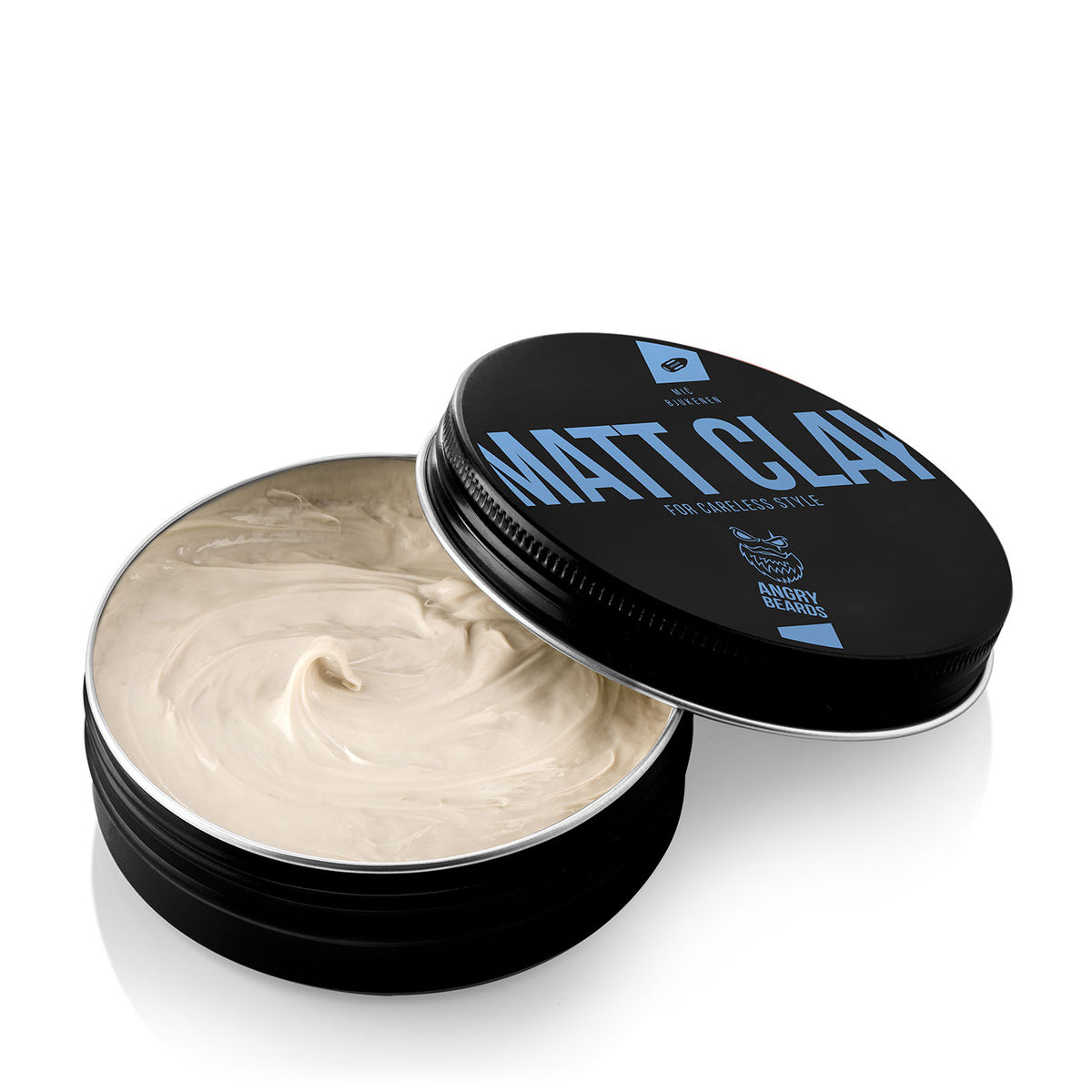 ANGRY BEARDS Mič Bjukenen biely íl na vlasy, 100 g