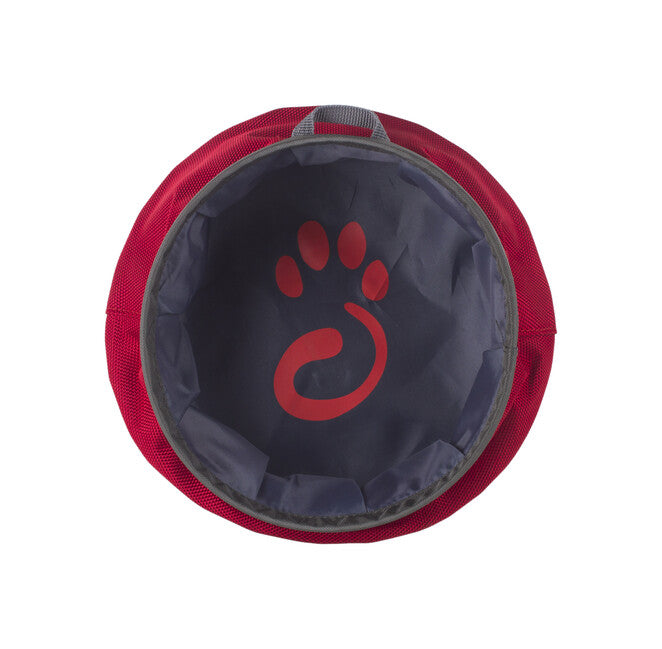 Mountain Paws Ciotola per cani pieghevole L, rosso