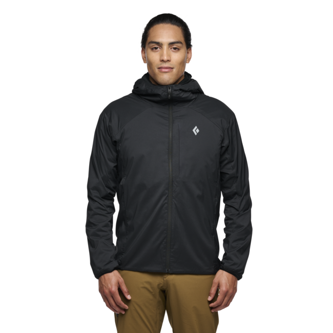 Black Diamond Alpine Start felpa con cappuccio isolante, nera
