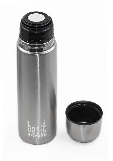 BasicNature Termos sottovuoto da 0,5 l in acciaio inox