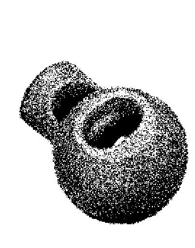 BasicNature Clip per cordino chiudibile, nero rotondo 10 pz.