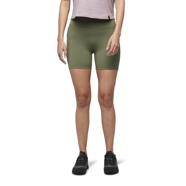 Black Diamond Pantaloncini da donna 5, tundra