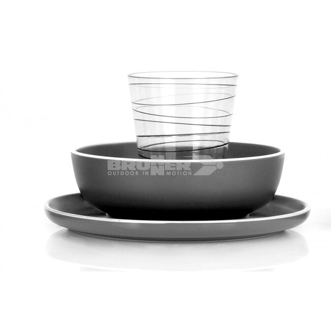 Brunner Vassoio 25x25cm, grigio