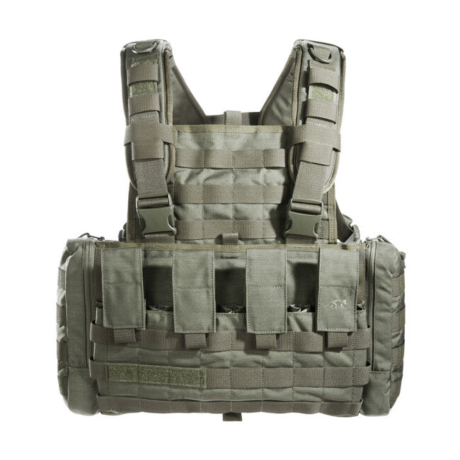 Tasmanian Tiger Gilet funzionale Chest Rig MKII IRR, stone grey olive