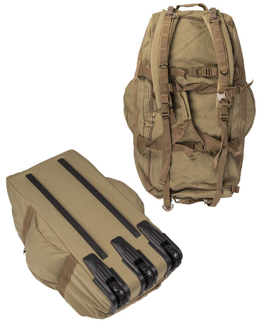 Mil-Tec Borsa su ruote, Coyote