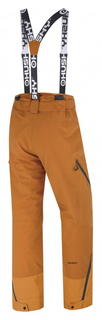 Husky Mitaly pantaloni da sci da uomo, senape
