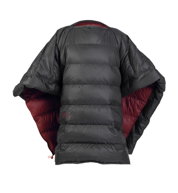 Patizon Multi Quilt sacco a pelo 250 M, nero/rosso