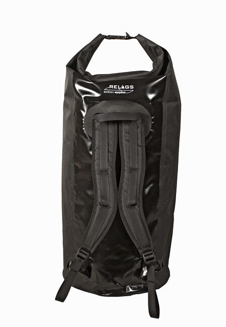 BasicNature Duffelbag zaino impermeabile duffel 90 l, nero