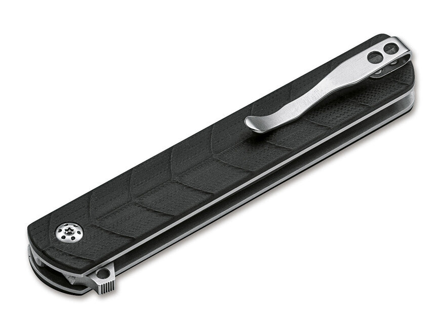 Böker Plus Legion coltello tascabile 8,7 cm, nero, g10