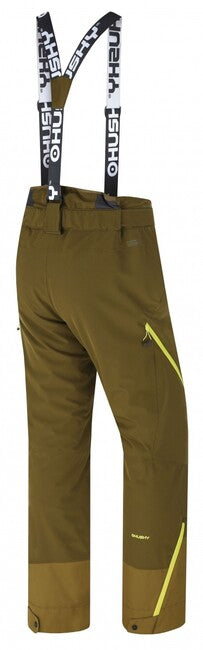 Husky Mitaly pantaloni da sci da uomo, kaki