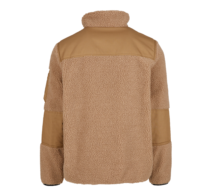 Brandit Ramble Giacca in pile da uomo Teddyfleece, camel
