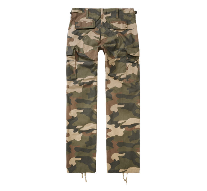 Brandit pantaloni bdu ripstop da donna, light woodland