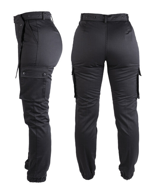 Mil-Tec pantaloni militari, neri