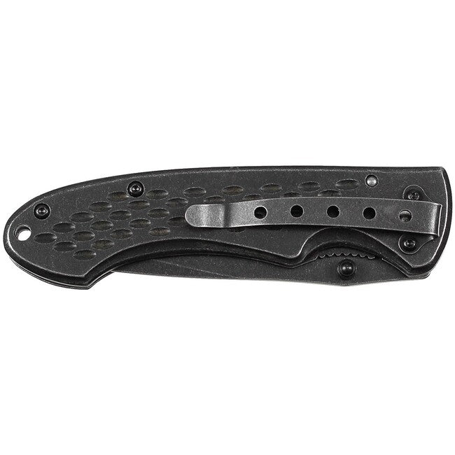 Fox Outdoor Jack coltello a una mano, con manico in metallo