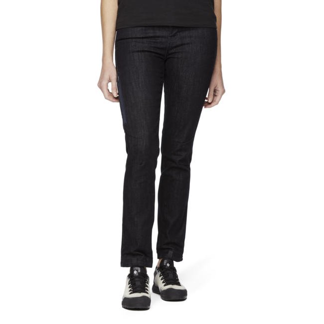 Black Diamond Mission da donna pantaloni in denim di lana, risciacquo indaco scuro