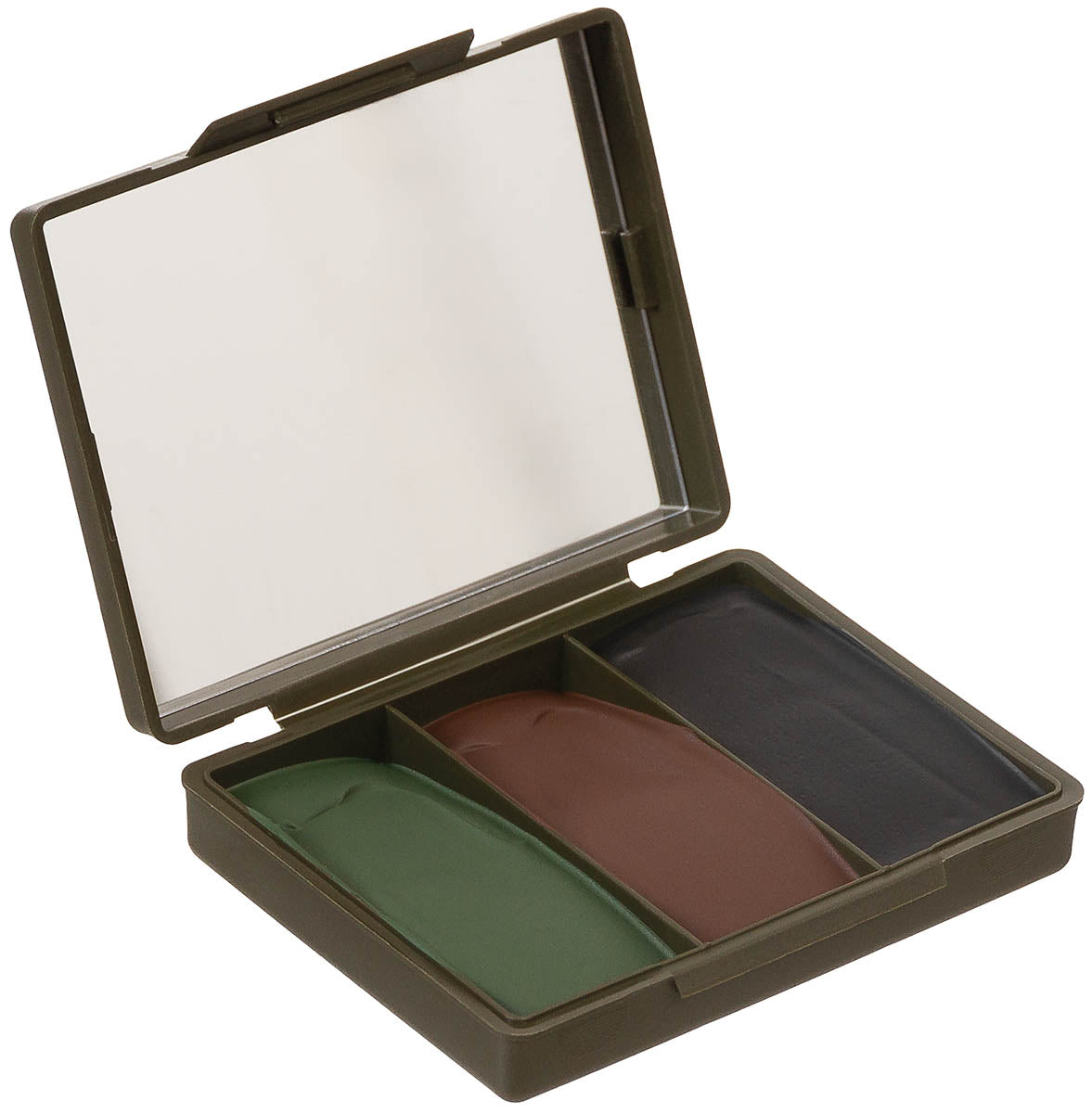 MFH GB Camo Face Paint s zrkadlom so, 3 farby, 45 g