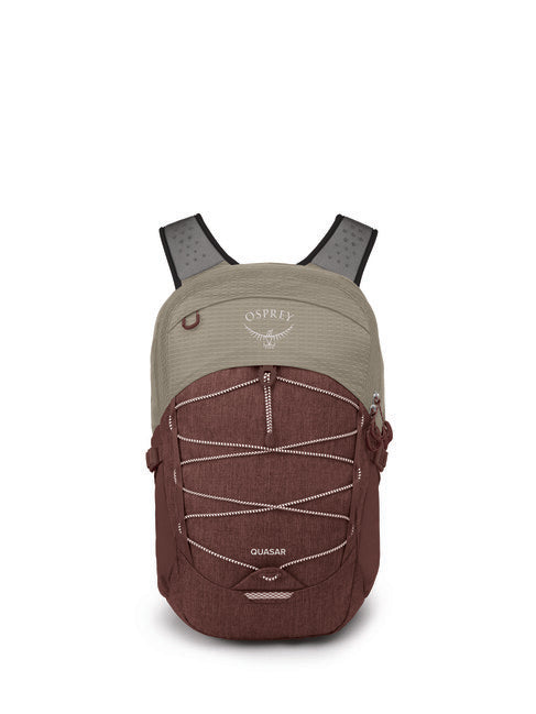 Osprey Quasar 28 zaino da città, marrone segatura/rosso raisin